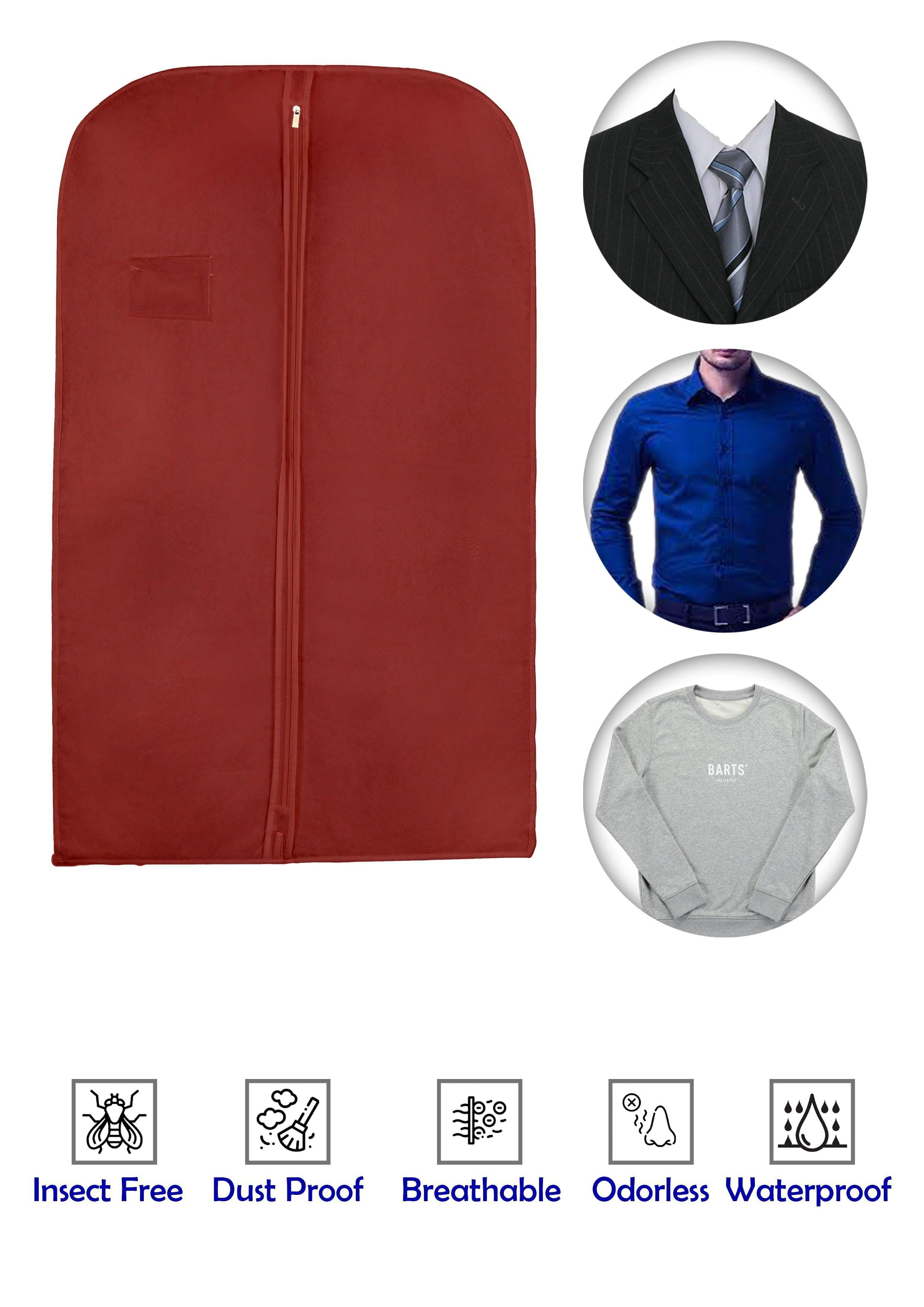 Personalised Men Suit Cover Bags 40" inches - Wedcova UK Ltd