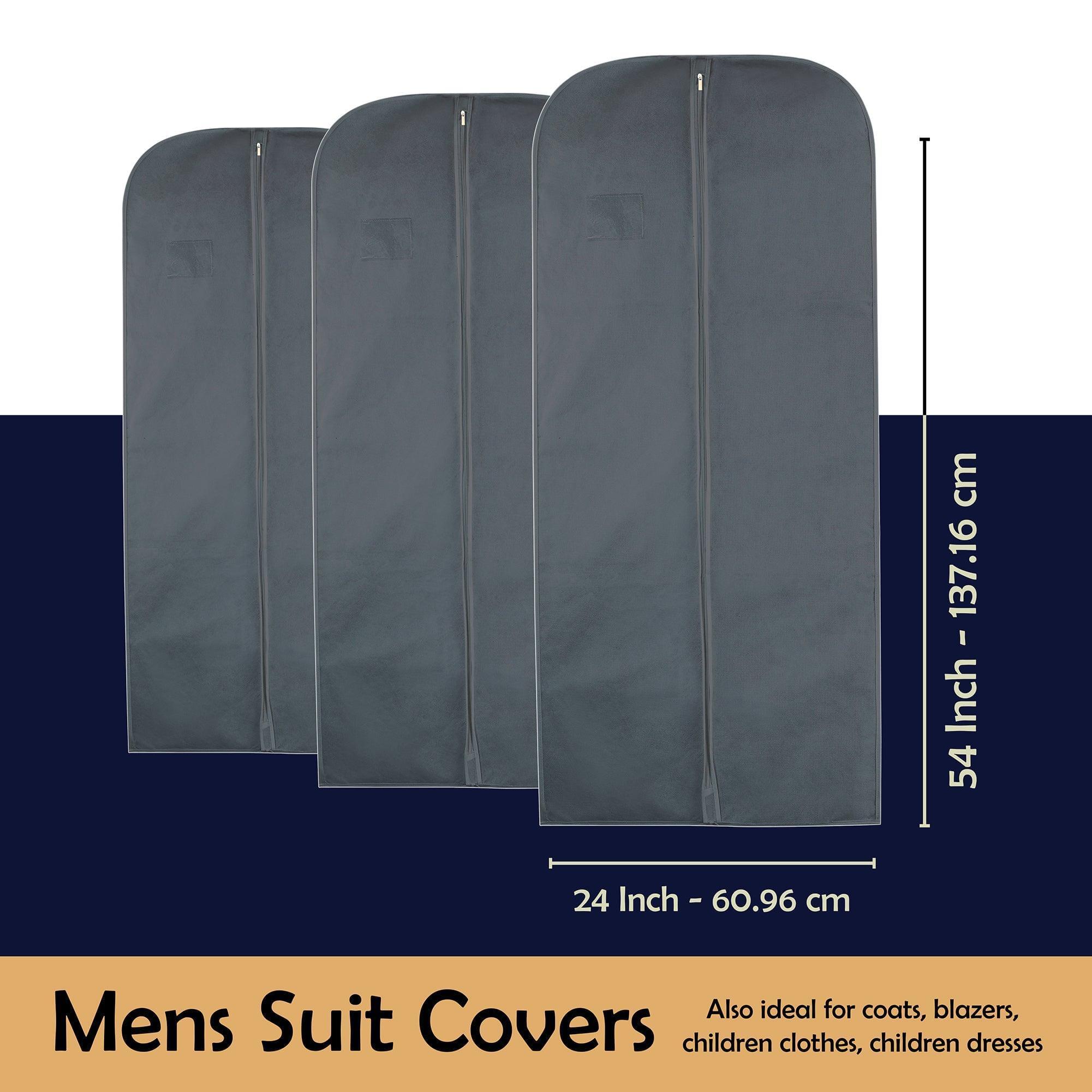 Personalised Men Suit Cover Bags 54" inches - Wedcova UK Ltd