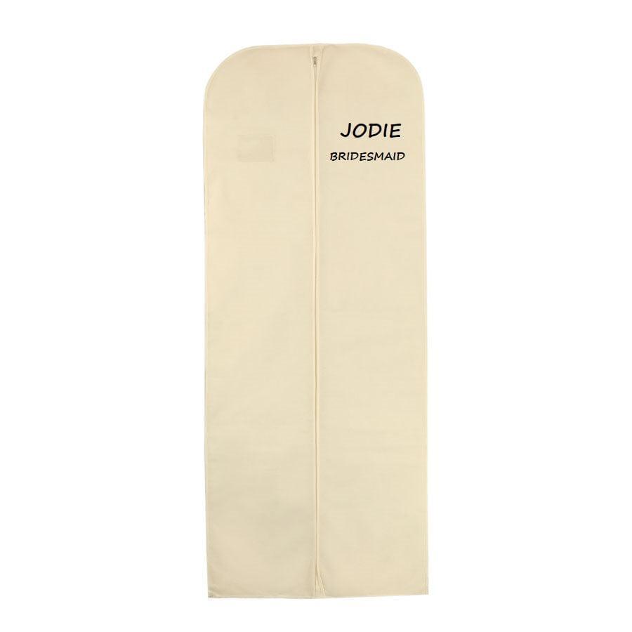 Personalised Long Evening Dress Cover Bags 72" inches - Wedcova UK Ltd